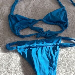 Vibrant Blue Bikini Set